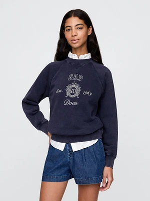 Gap × DÔEN VintageSoft Logo Sweatshirt