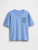 Heavyweight Cropped Nirvana Graphic T-Shirt