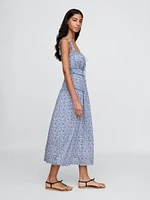 Gap × DÔEN Floral Midi Dress