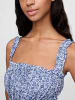 Gap × DÔEN Floral Midi Dress