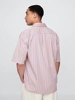 Organic Cotton Oversized Poplin Shirt
