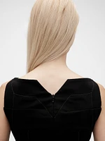 GapStudio Seamed Denim Dress