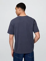 Heavyweight Cropped Nirvana Graphic T-Shirt