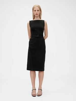 GapStudio Seamed Denim Dress