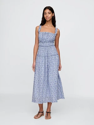 Gap × DÔEN Floral Midi Dress