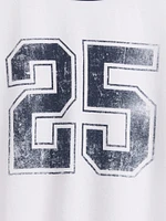 Cropped Graphic T-Shirt