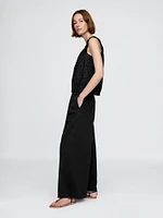 Gap × DÔEN High Rise Pleated Trousers