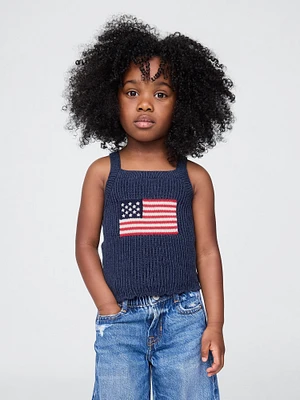 Baby & Toddler Crochet Americana Tank Top