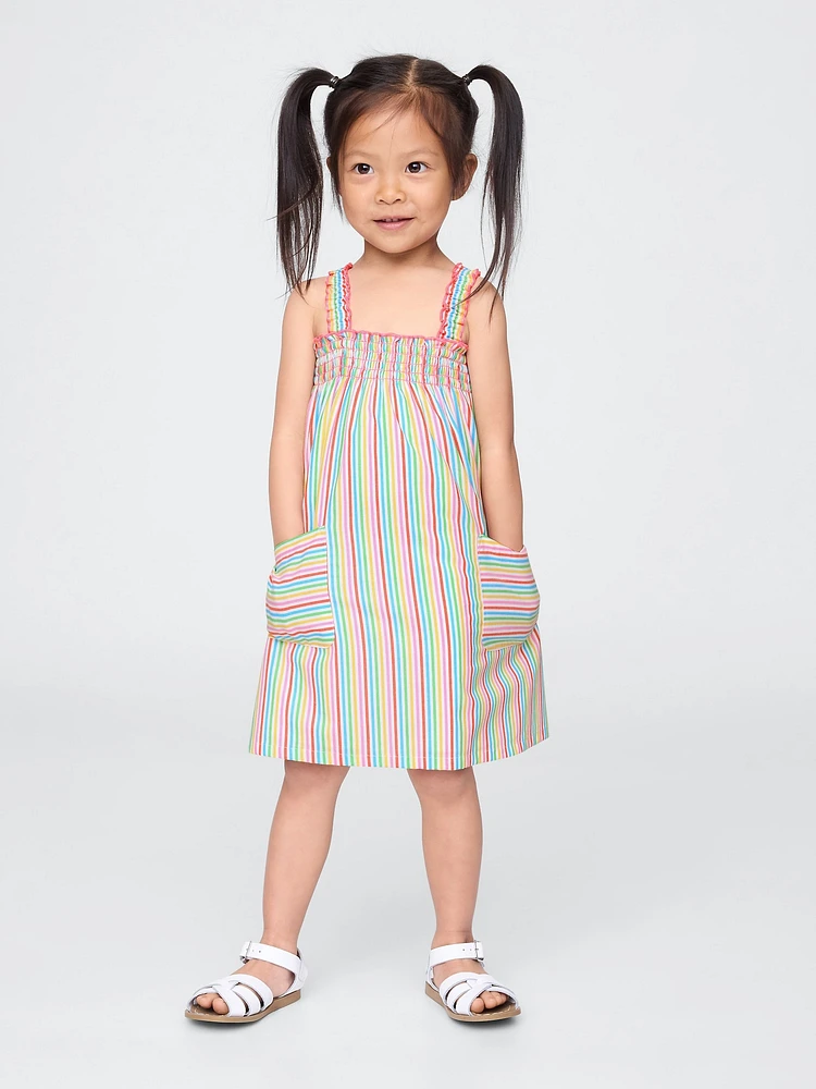 Baby & Toddler Smocked Poplin Dress