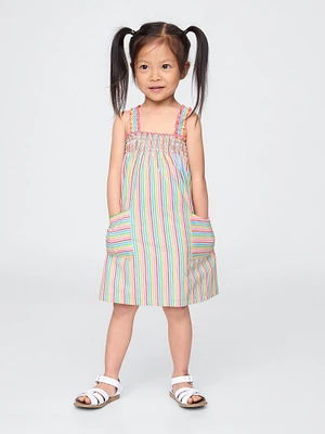 Baby & Toddler Smocked Poplin Dress