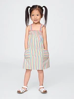 Baby & Toddler Smocked Poplin Dress