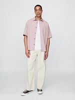Organic Cotton Oversized Poplin Shirt