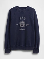 Gap × DÔEN VintageSoft Logo Sweatshirt