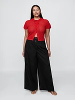Gap × DÔEN High Rise Pleated Trousers