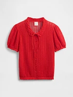 Gap × DÔEN Linen-Blend Cardigan