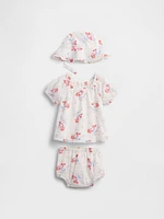 Gap × DÔEN Baby Floral Outfit Set