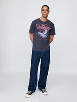 Heavyweight Cropped Nirvana Graphic T-Shirt