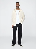 Crochet Zip Hoodie