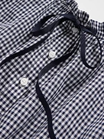 Gap × DÔEN Gingham Cropped Tank Top