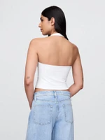 CloseKnit Cropped Halter Top