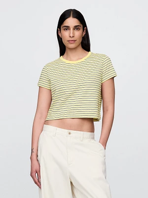 Organic Cotton VintageSoft Crop T-Shirt