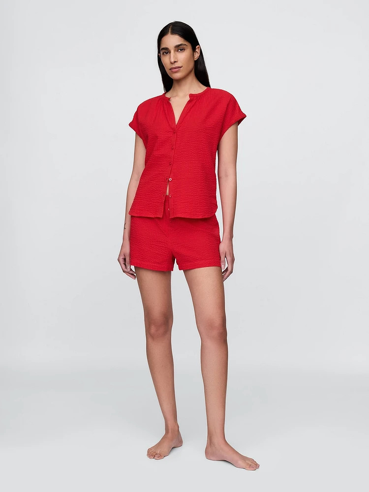 Seersucker PJ Set