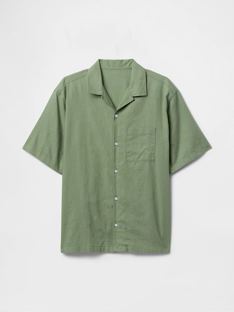 Linen-Cotton Shirt