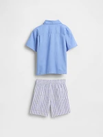 Baby & Toddler Linen-Cotton Cabana Set