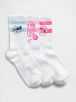 Lilo & Stitch Kids Crew Socks (3-Pack)