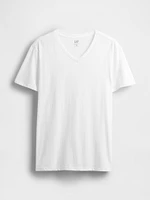 Cotton Jersey V-Neck T-Shirt