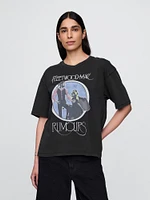 Heavyweight Cropped Nirvana Graphic T-Shirt