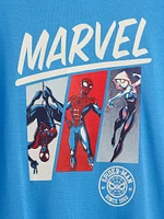 Kids Marvel Recycled Spider-Man PJ Short Set