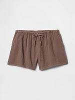 Crinkle Gauze Easy Shorts