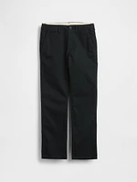Kids Uniform Straight-Fit Stretch Khakis