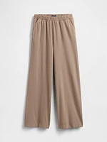 Heavyweight Organic Cotton Wide-Leg Pants