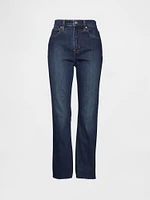 High Rise Kick Fit Jeans
