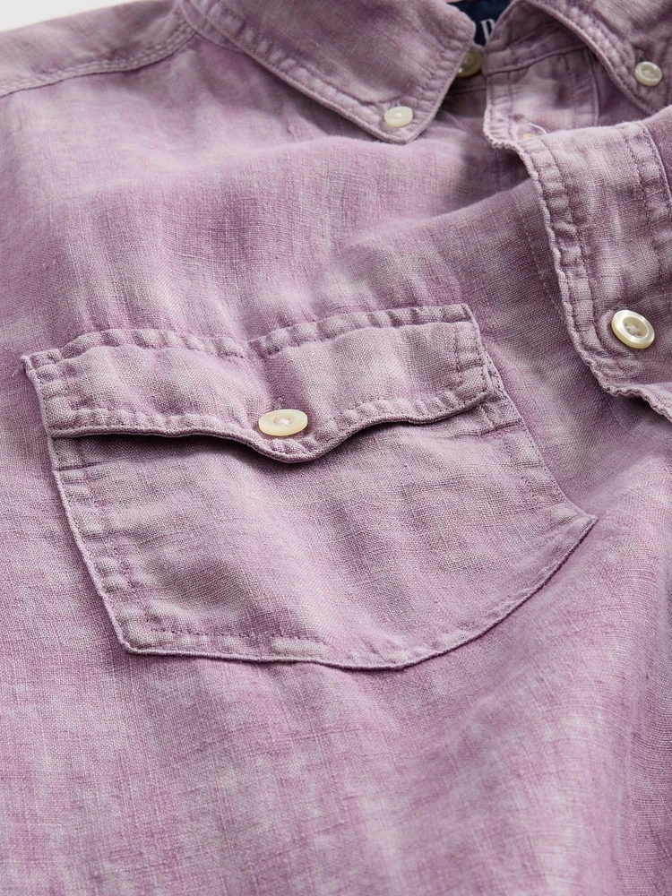 100% Linen Classic Shirt