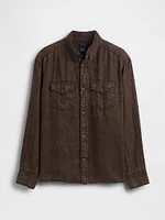 100% Linen Classic Shirt
