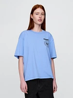 Heavyweight Cropped Nirvana Graphic T-Shirt