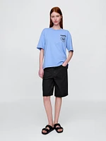 Heavyweight Cropped Nirvana Graphic T-Shirt