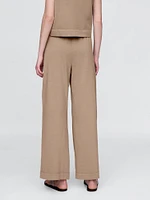 Heavyweight Organic Cotton Wide-Leg Pants