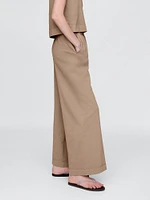 Heavyweight Organic Cotton Wide-Leg Pants