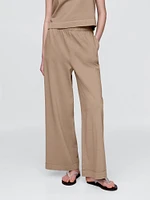 Heavyweight Organic Cotton Wide-Leg Pants