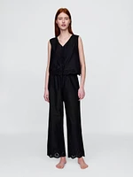 Eyelet Hem PJ Pants