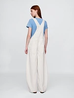 UltraSoft Denim Horseshoe Overalls