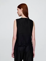 Eyelet Hem PJ Top