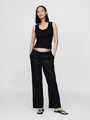 Maternity Easy Wide-Leg Pants