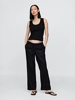 Maternity Easy Wide-Leg Pants