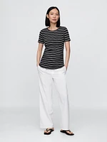 Maternity Modern Crewneck T-Shirt