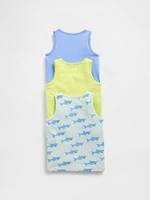 Baby & Toddler Mix Match Pocket Tank (3-Pack